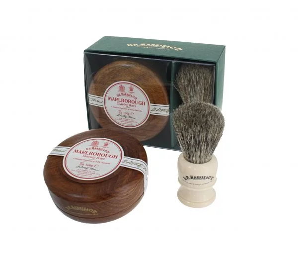 Marlborough Shaving Gift Set Mahogany