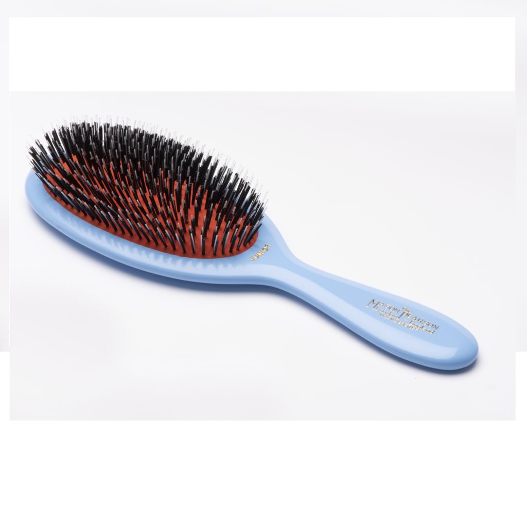 Mason Pearson Junior Mixture Bristle Hair Brush wi order Cleaner BN2 Drk Ruby Ret.$195