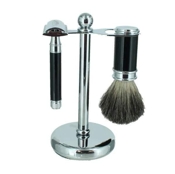 Safety Razor Ebony 3-Piece Set