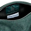 D. R. Harris and Fox Brothers The Housekeeper Dark Green Flannel Washbag - Large - Image 2