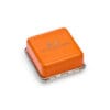 Drugs Orange Enamel Pill Box Square - Image 4